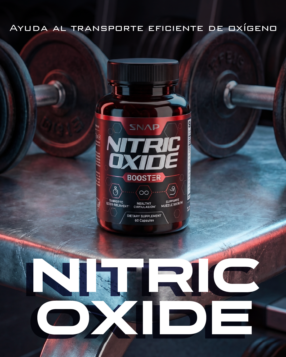 LIBERA TU MÁXIMO PODER CON NITRIC-OXIDE