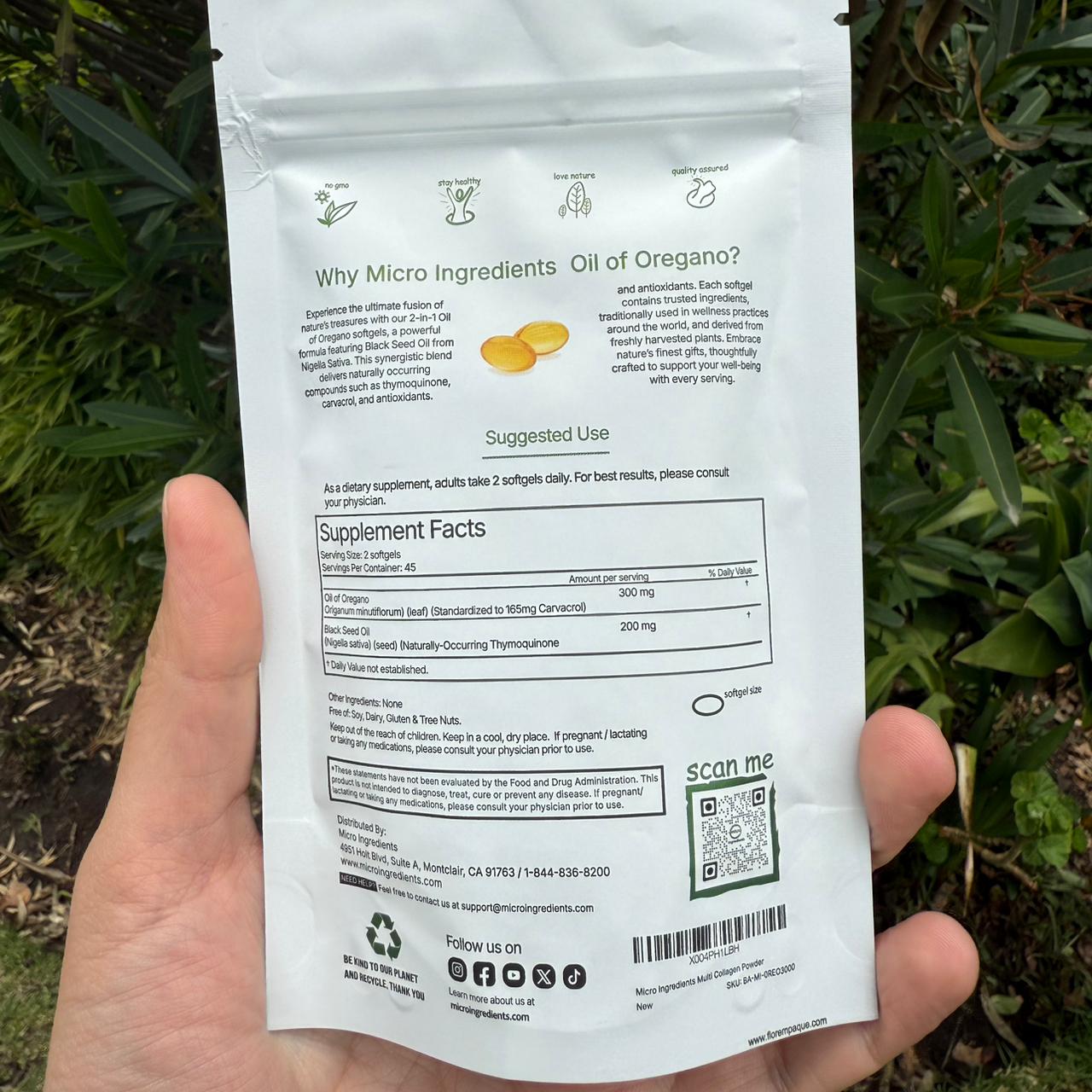 Aceite de Oregano