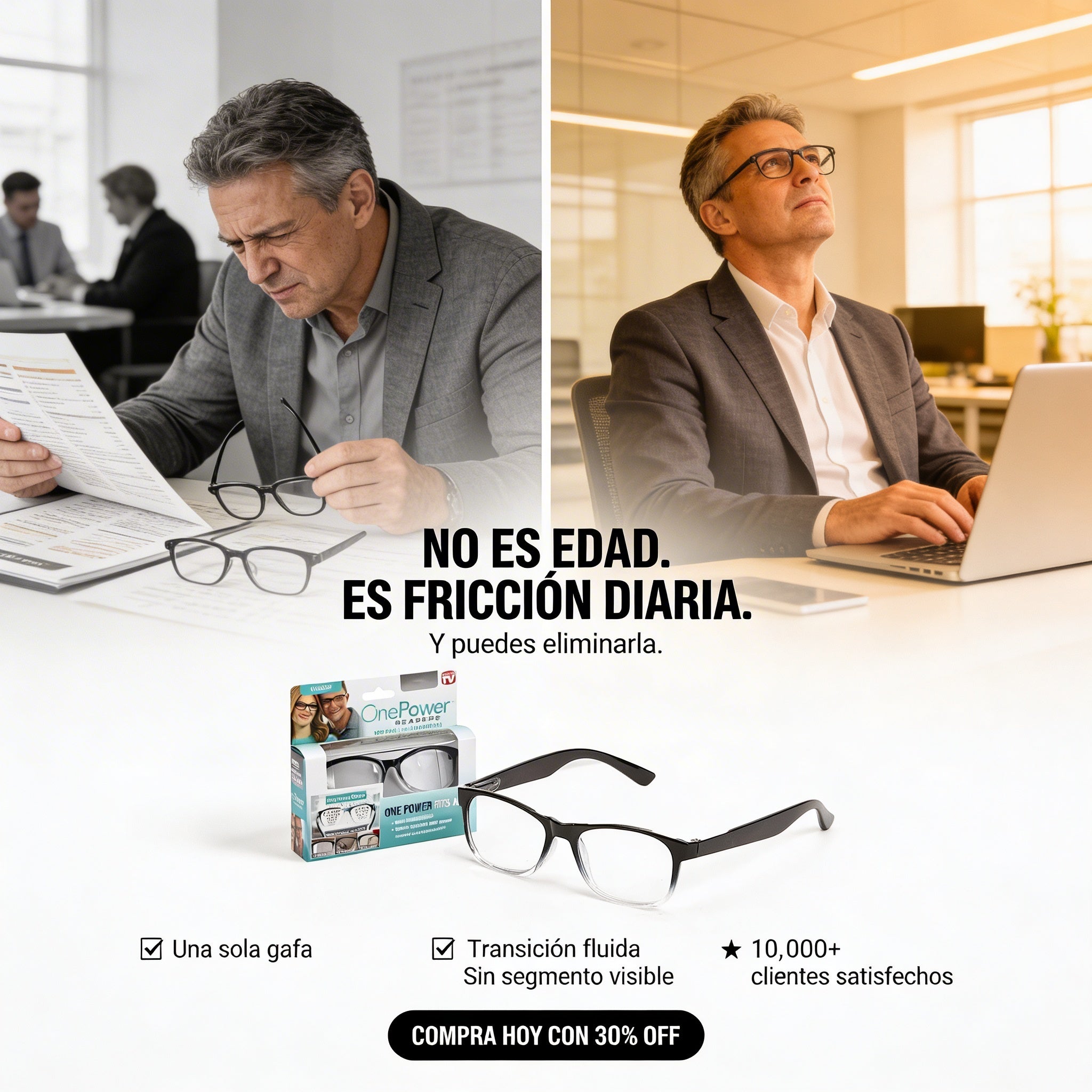 Gafas Bifocales Ajuste Automático