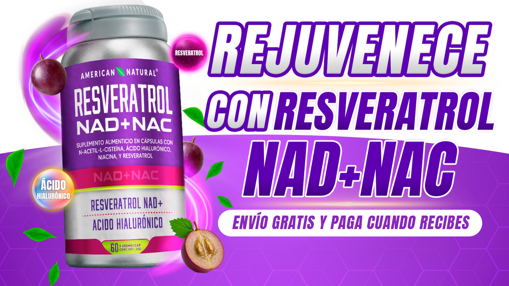 Resveratrol, NAD+ y NAC